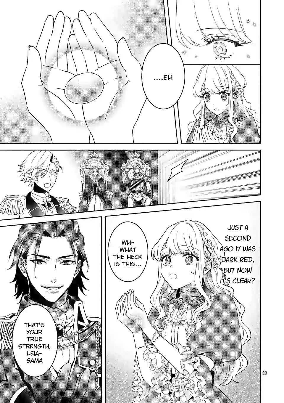 Onimotsu to Yobareta Tensei Hime wa, Shoukan Yuusha ni Koi wo Shite Seijo ni Narimashita Chapter 1 - Page 23