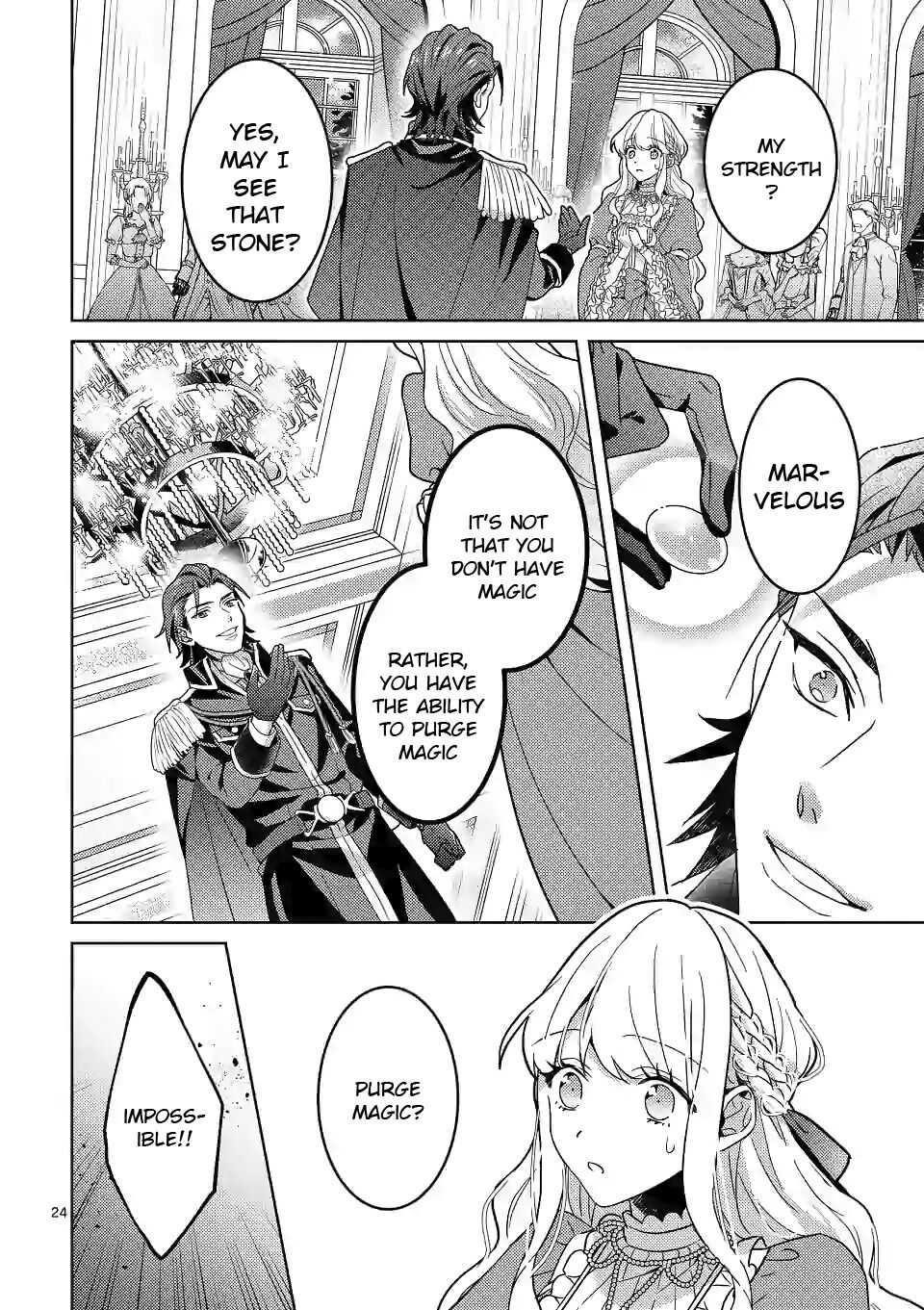 Onimotsu to Yobareta Tensei Hime wa, Shoukan Yuusha ni Koi wo Shite Seijo ni Narimashita Chapter 1 - Page 24