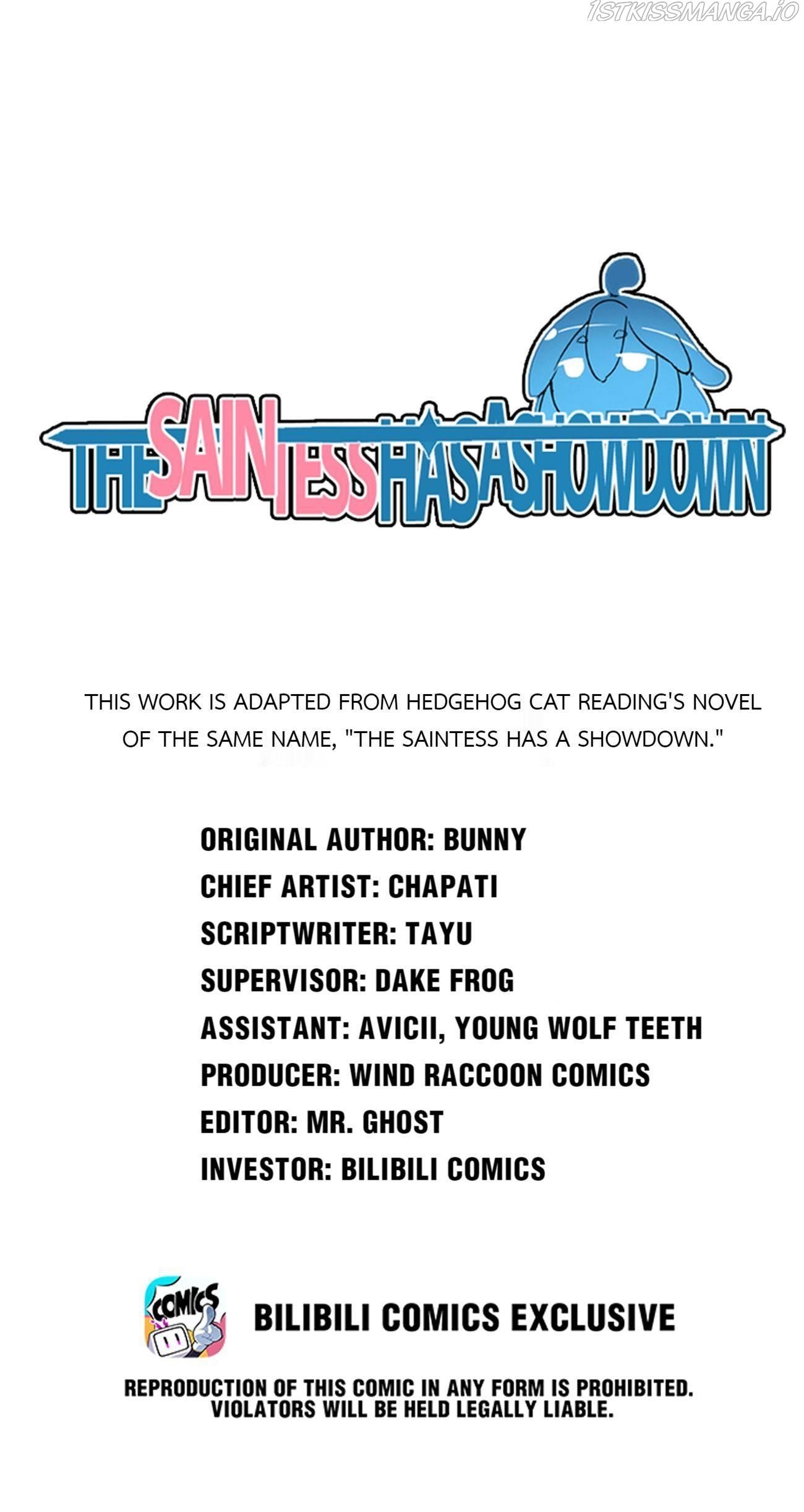 The Saintess Has A Showdown Chapter 12 - Page 1