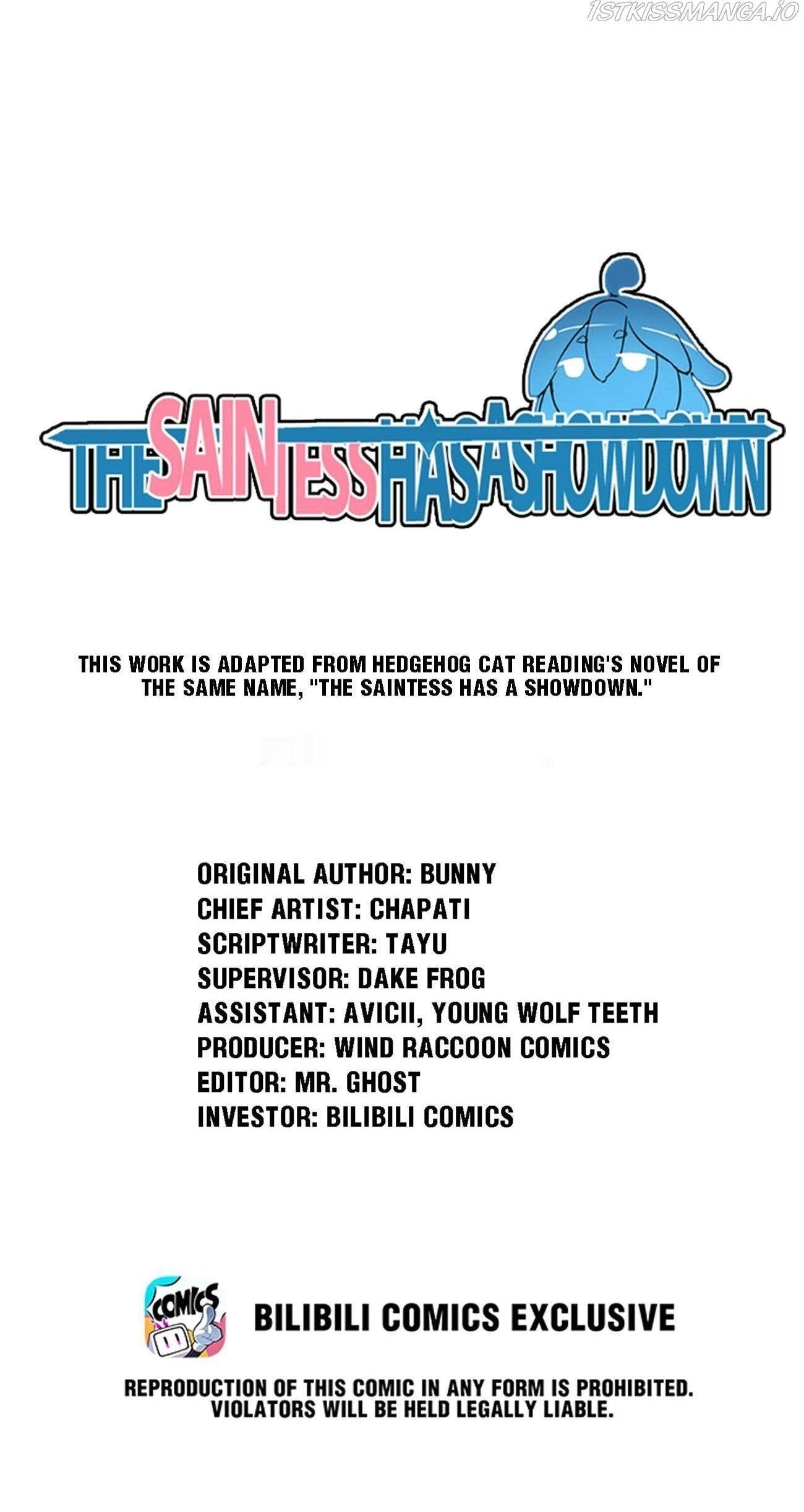 The Saintess Has A Showdown Chapter 19 - Page 1