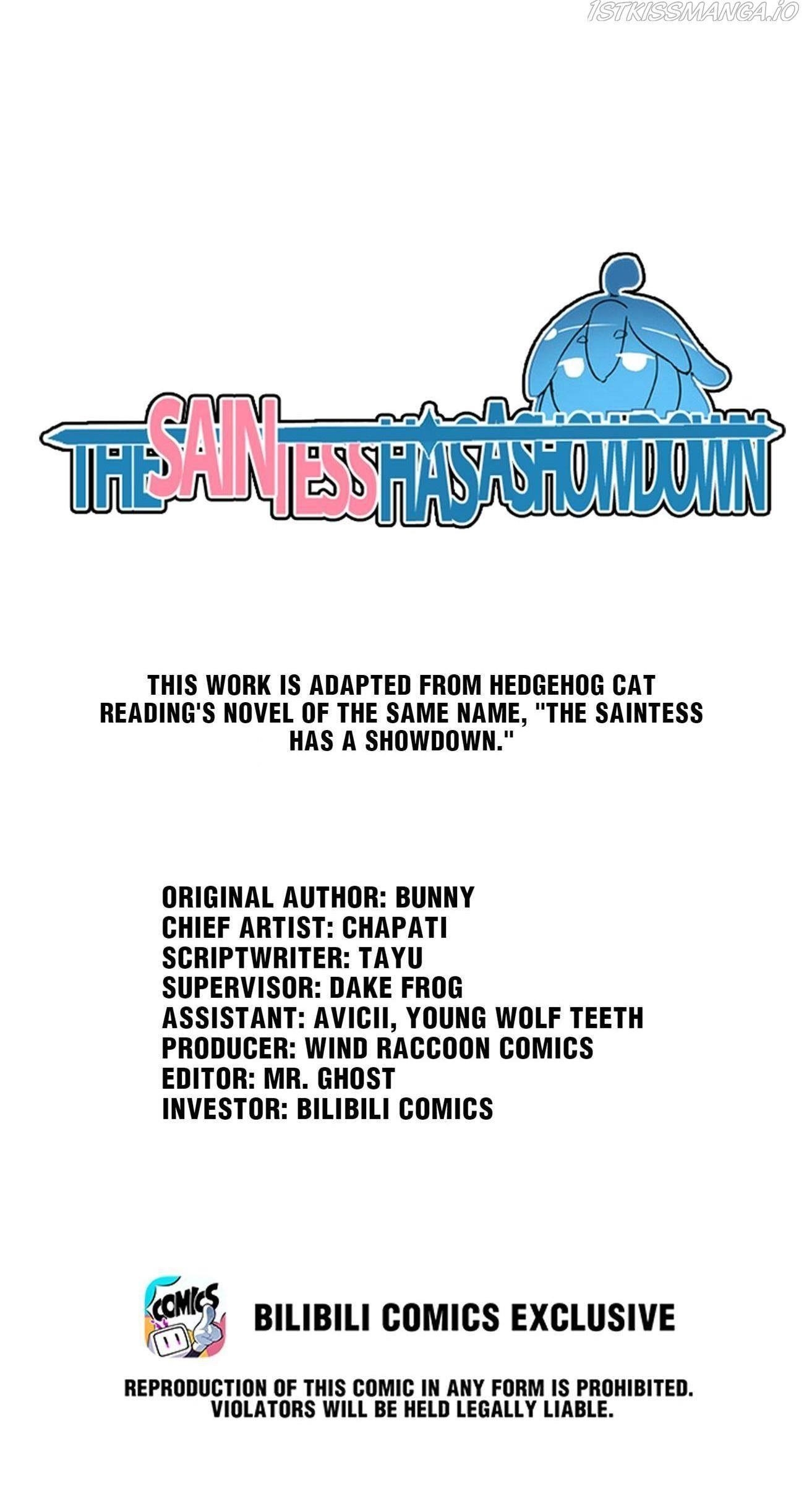 The Saintess Has A Showdown Chapter 23 - Page 1