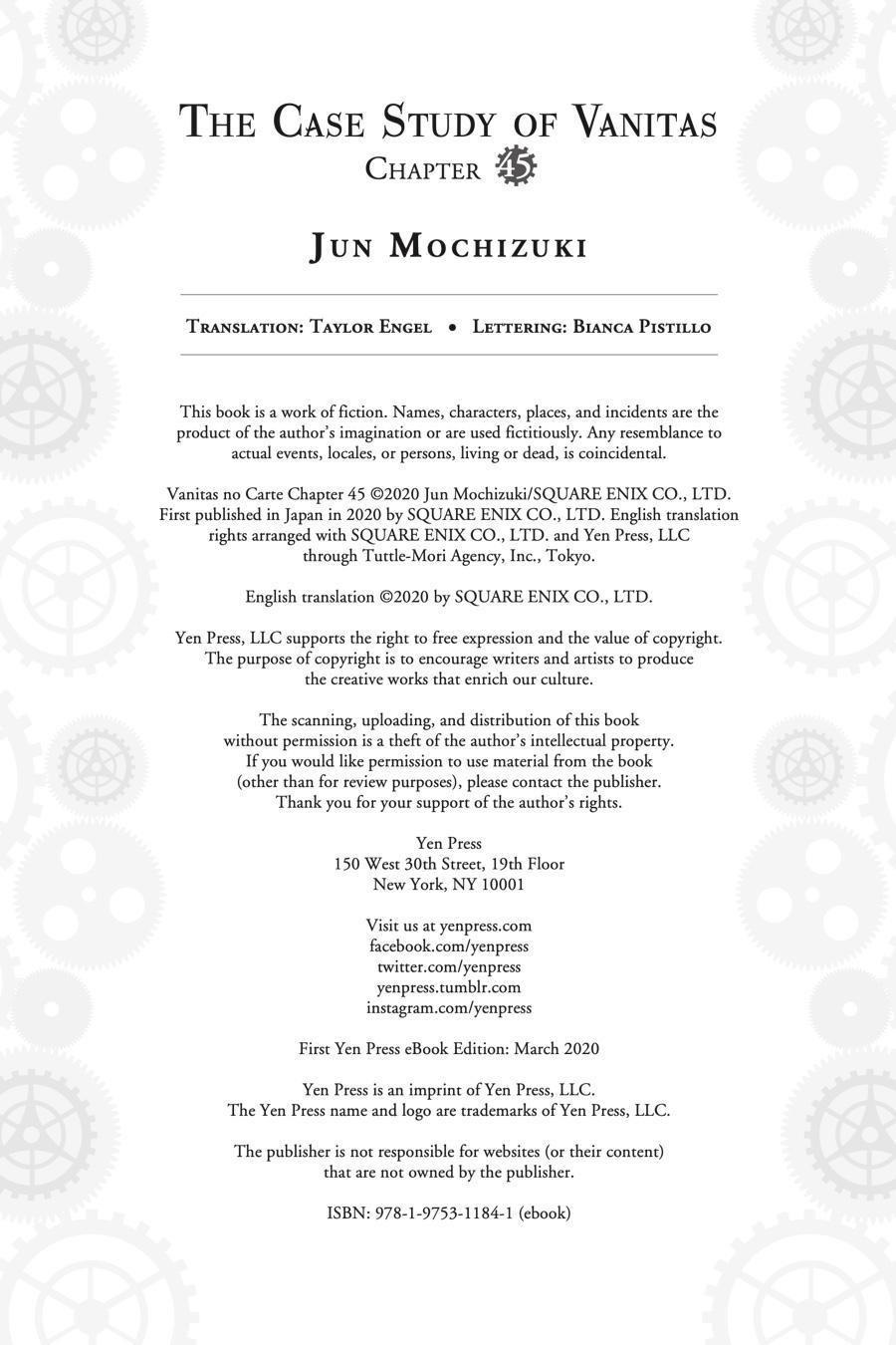 Memoir of Vanitas Chapter 45 - Page 31