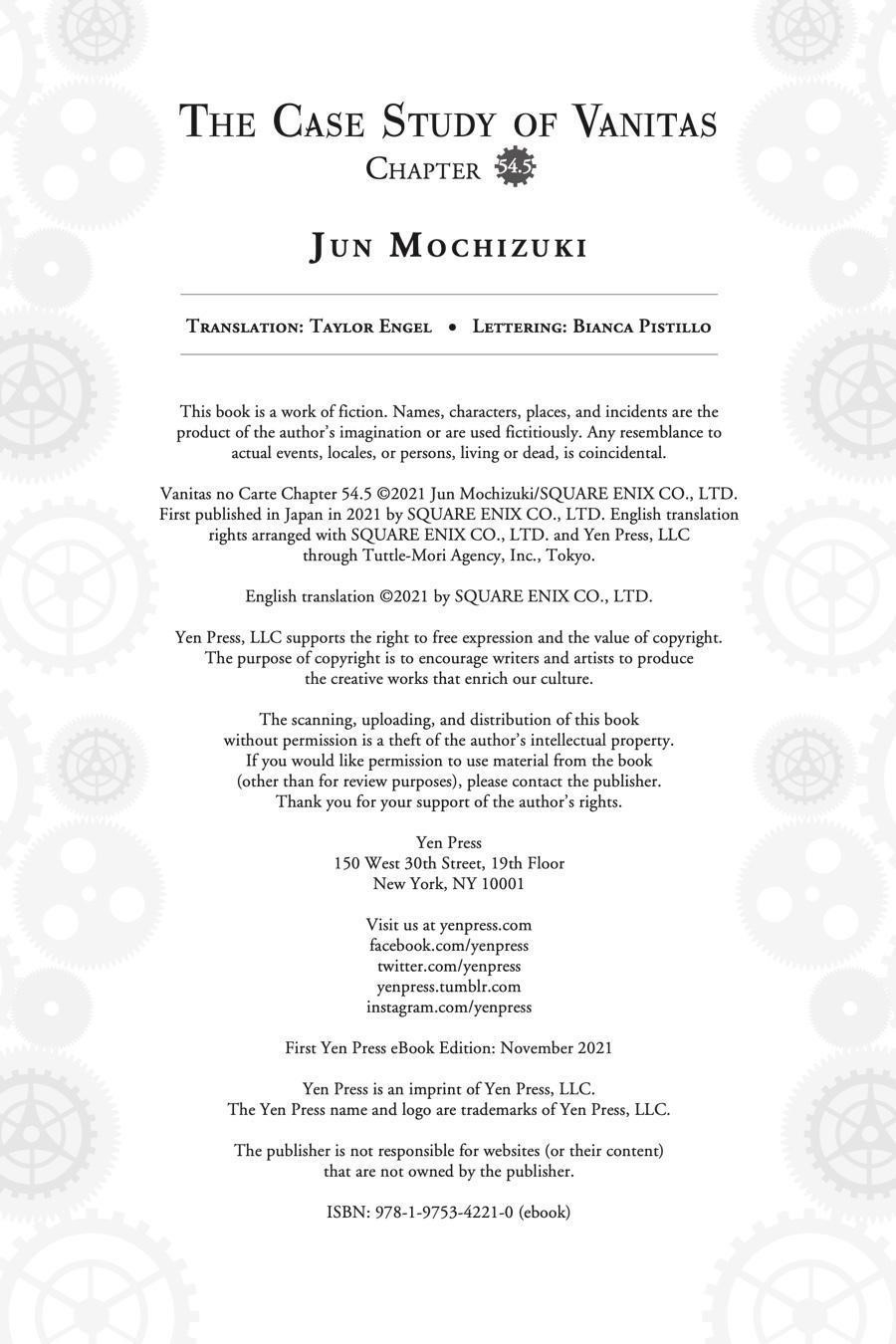 Memoir of Vanitas Chapter 54.5 - Page 25