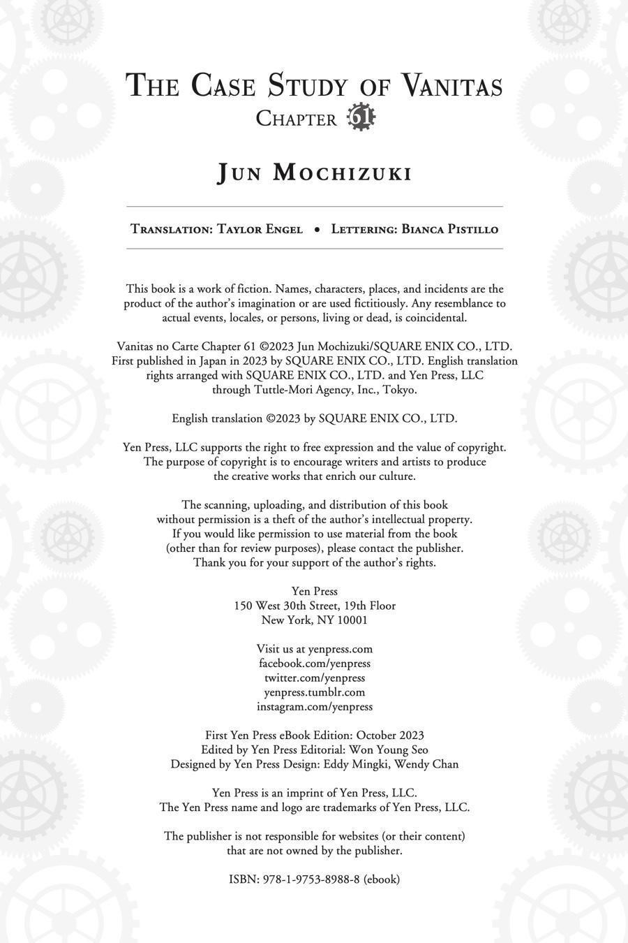 Memoir of Vanitas Chapter 61 - Page 18