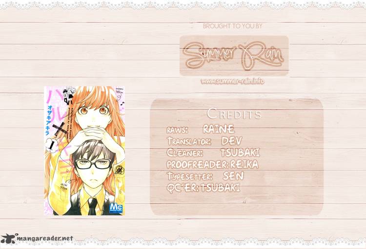 HARU X KIYO Chapter 3 - Page 1