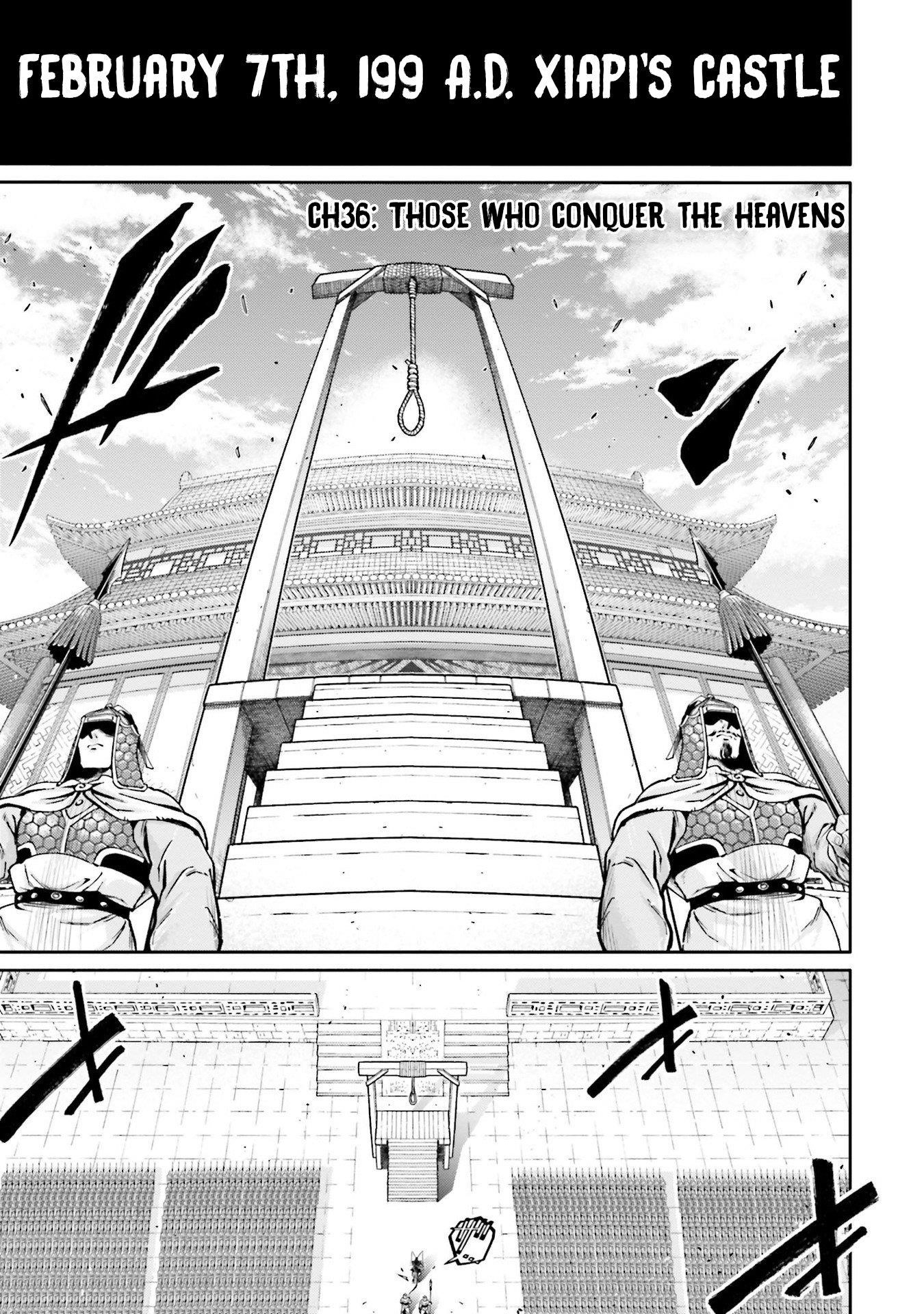 Record of Ragnarok: The Legend of Lu Bu Fengxian Chapter 36 - Page 1