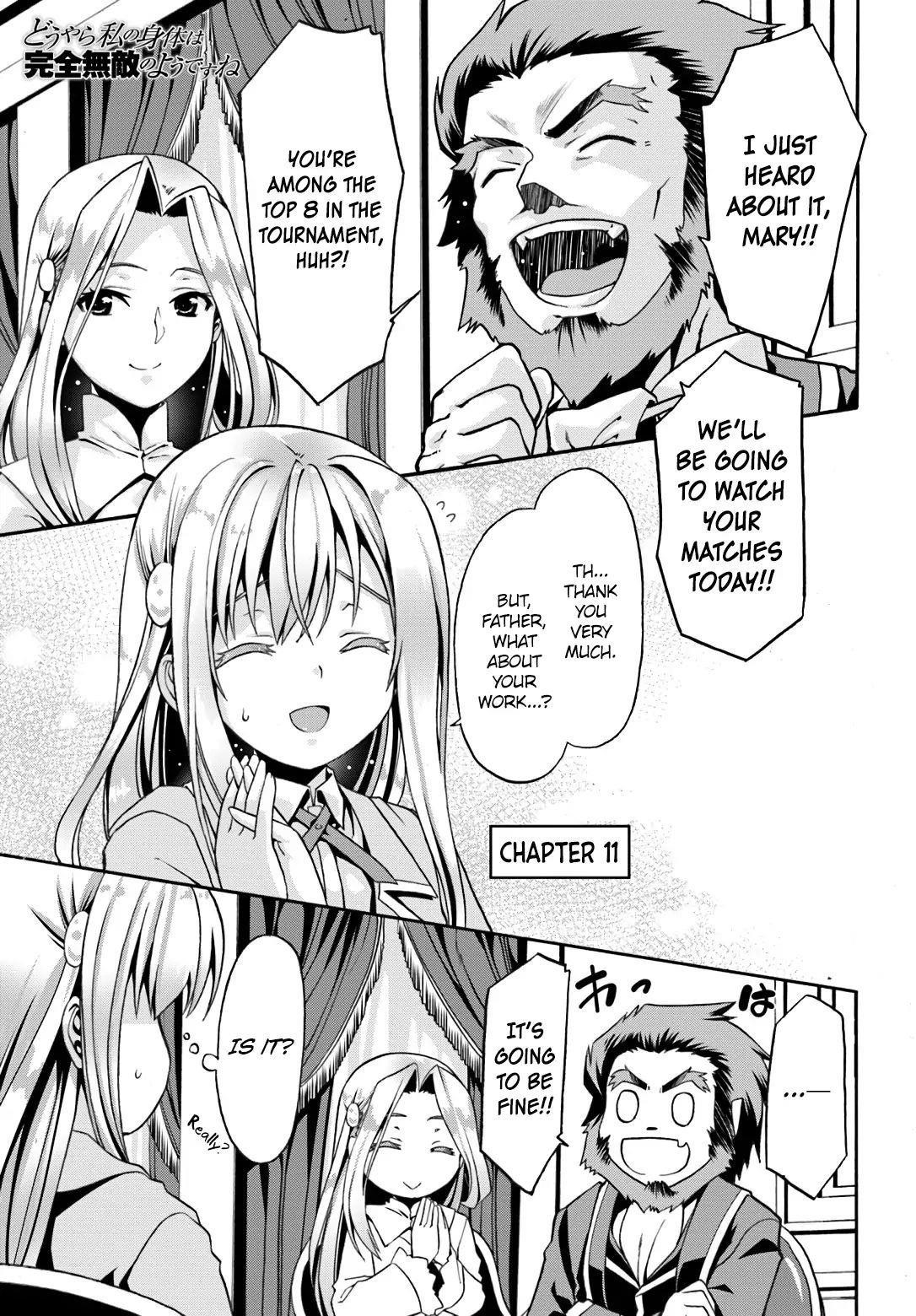 It Seems My Body Is Completely Invincible Chapter 11 - Page 1