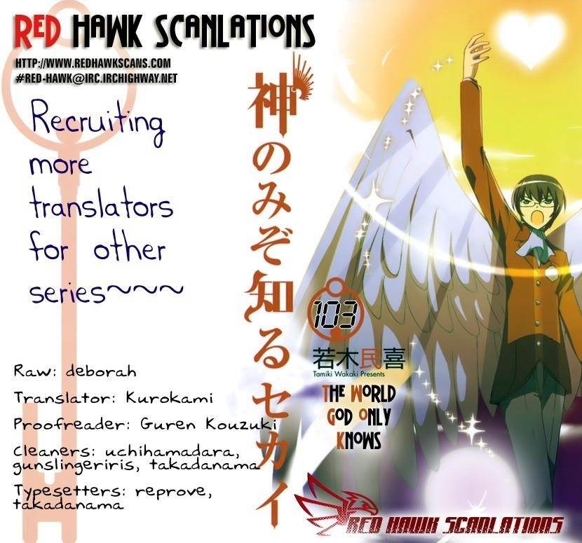 The World God Only Knows Chapter 103 - Page 1