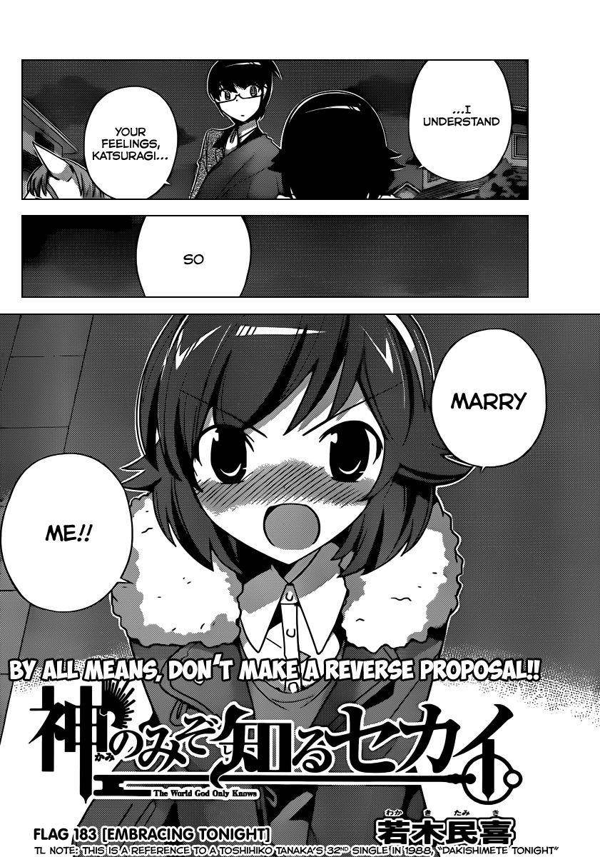 The World God Only Knows Chapter 183 - Page 3