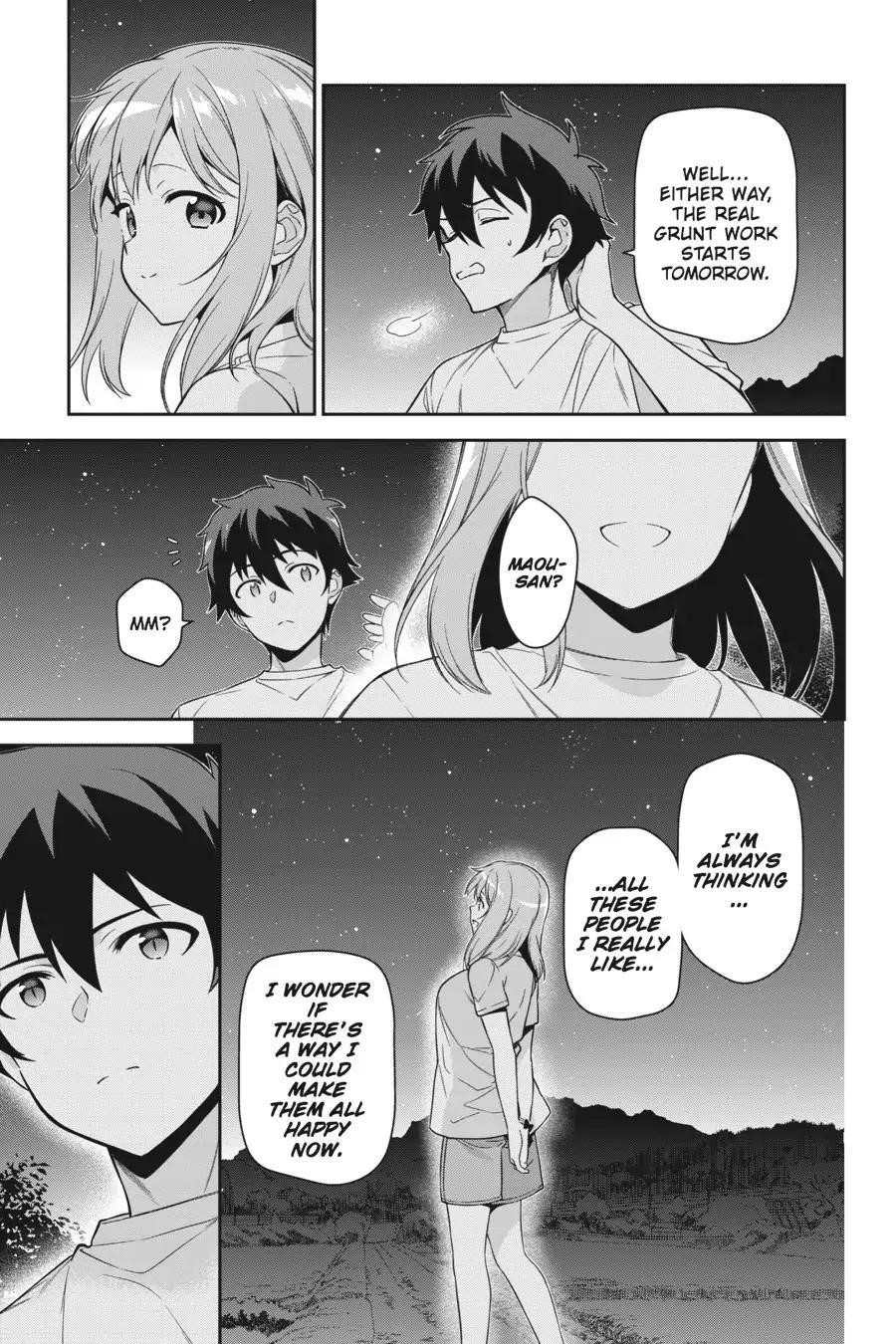 Hataraku Maou-sama! High School! Chapter 56 - Page 35