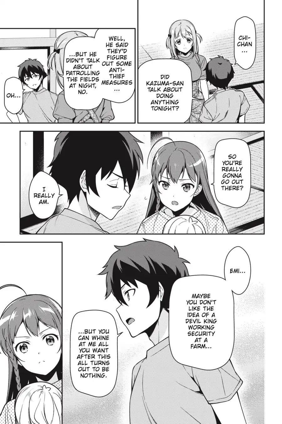 Hataraku Maou-sama! High School! Chapter 60 - Page 12