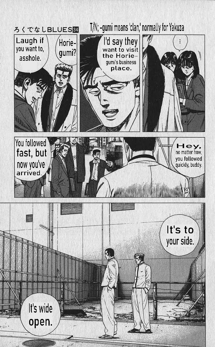 Rokudenashi Blues Chapter 335 - Page 13