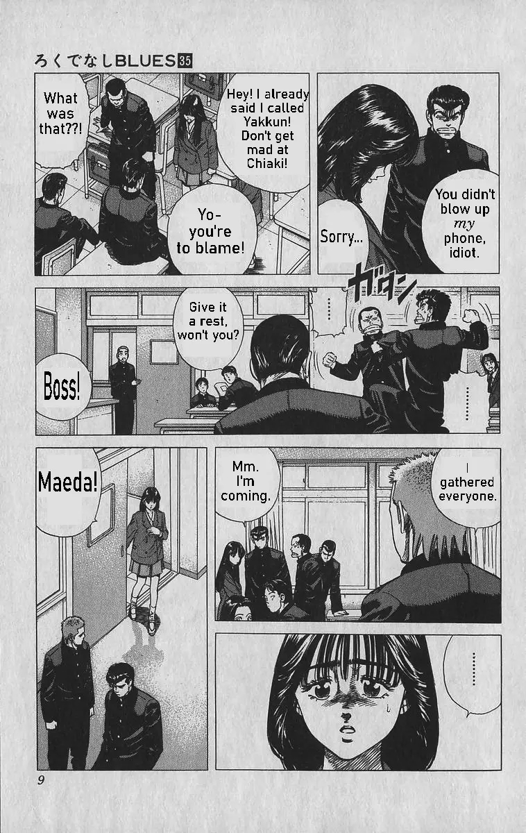 Rokudenashi Blues Chapter 339 - Page 11