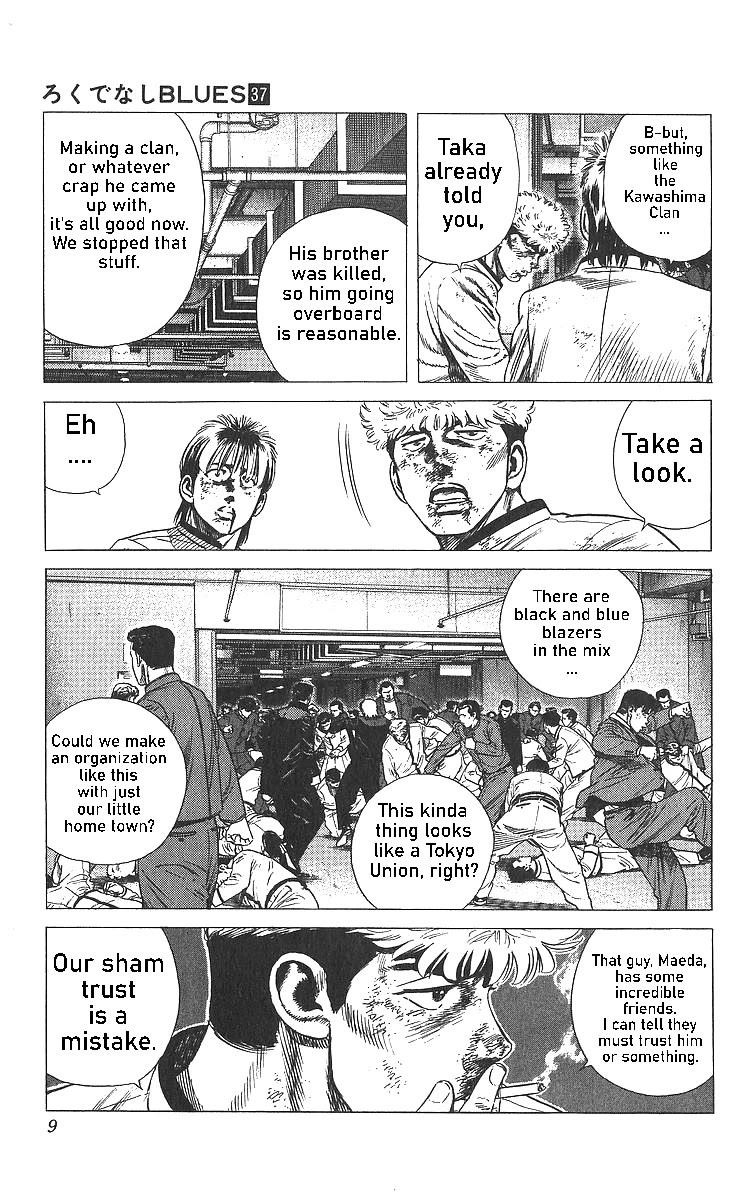 Rokudenashi Blues Chapter 359 - Page 11