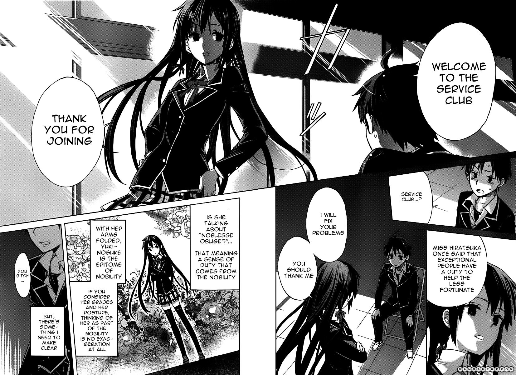 My Youth Romantic Comedy Is Wrong as I Expected Chapter 1 - Page 28