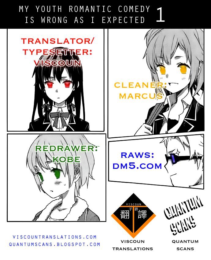 My Youth Romantic Comedy Is Wrong as I Expected Chapter 1 - Page 52