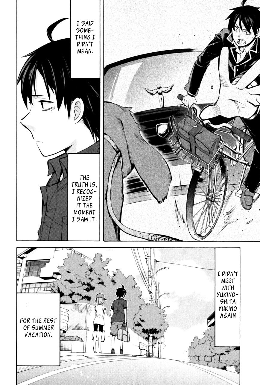 My Youth Romantic Comedy Is Wrong as I Expected Chapter 18 - Page 28