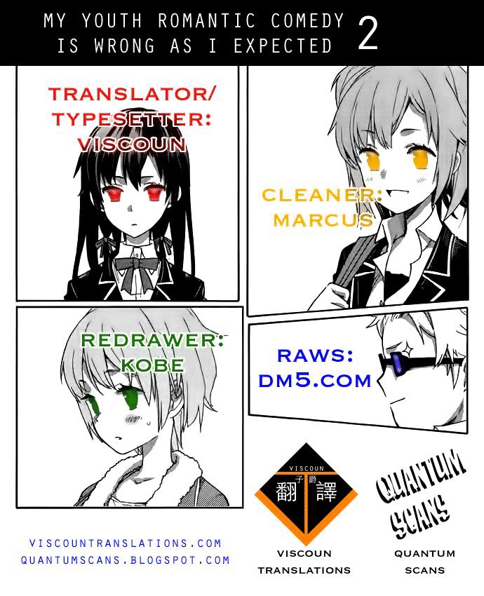 My Youth Romantic Comedy Is Wrong as I Expected Chapter 2 - Page 39