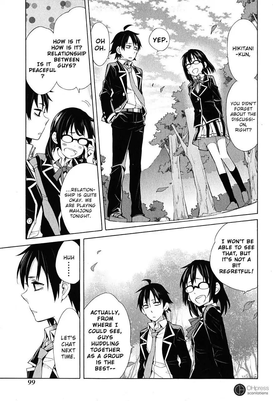 My Youth Romantic Comedy Is Wrong as I Expected Chapter 28 - Page 34