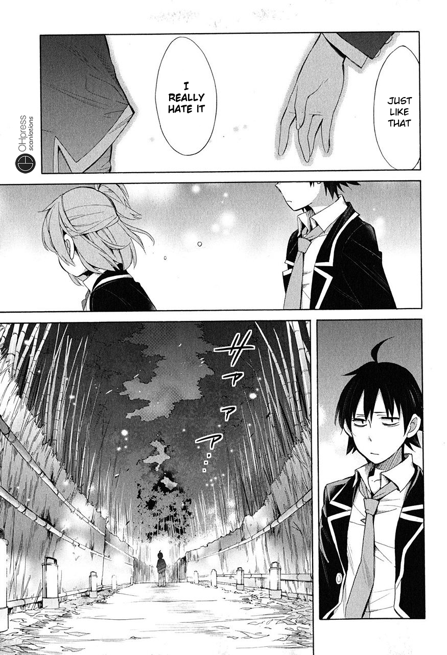 My Youth Romantic Comedy Is Wrong as I Expected Chapter 29 - Page 34