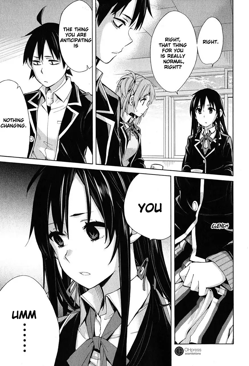 My Youth Romantic Comedy Is Wrong as I Expected Chapter 30 - Page 19