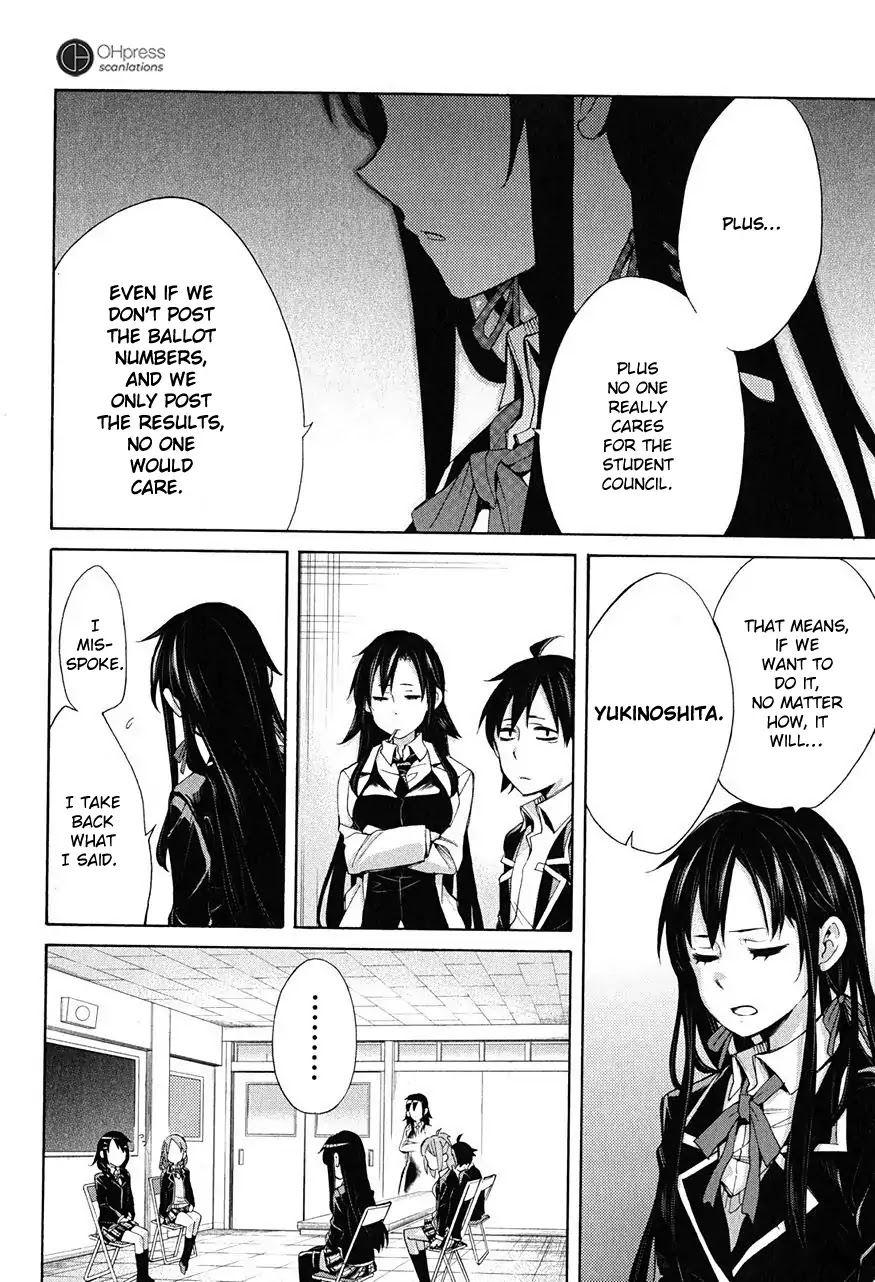 My Youth Romantic Comedy Is Wrong as I Expected Chapter 30 - Page 30