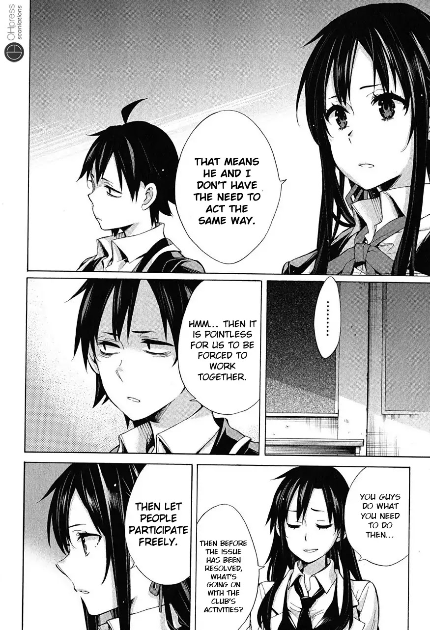 My Youth Romantic Comedy Is Wrong as I Expected Chapter 30 - Page 34