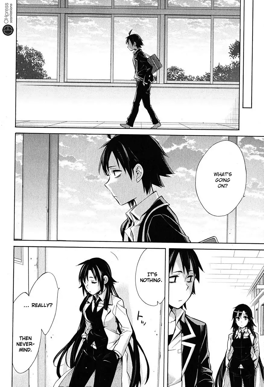 My Youth Romantic Comedy Is Wrong as I Expected Chapter 30 - Page 36