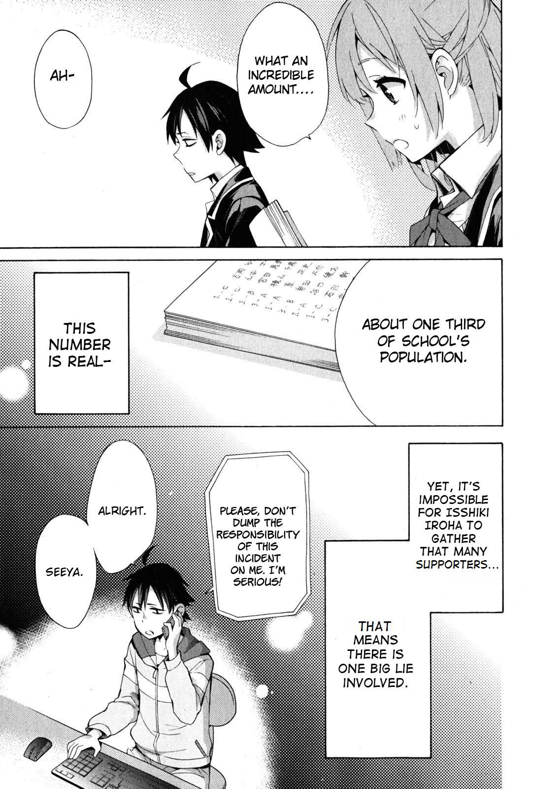 My Youth Romantic Comedy Is Wrong as I Expected Chapter 34 - Page 26