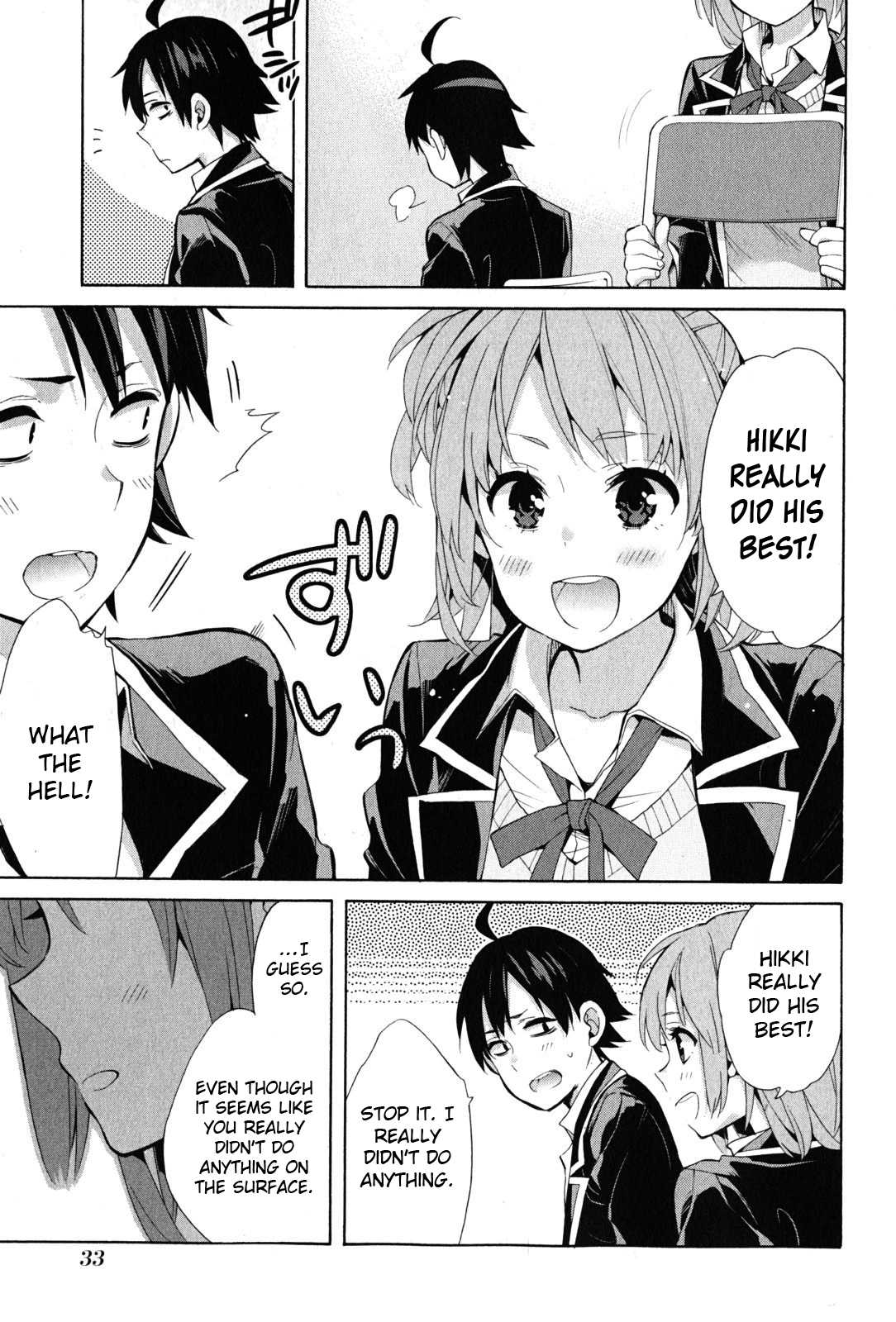 My Youth Romantic Comedy Is Wrong as I Expected Chapter 34 - Page 36