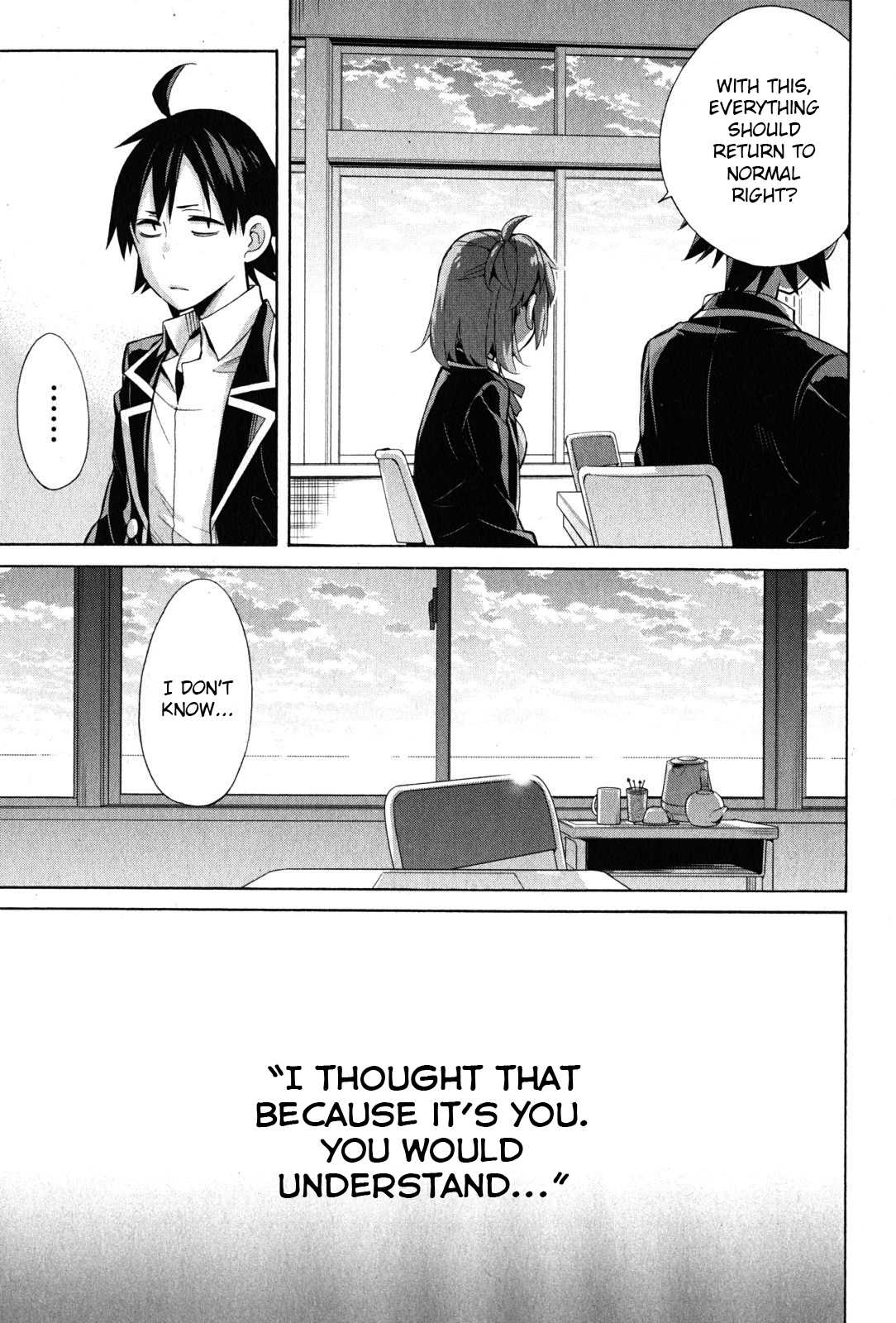 My Youth Romantic Comedy Is Wrong as I Expected Chapter 34 - Page 38