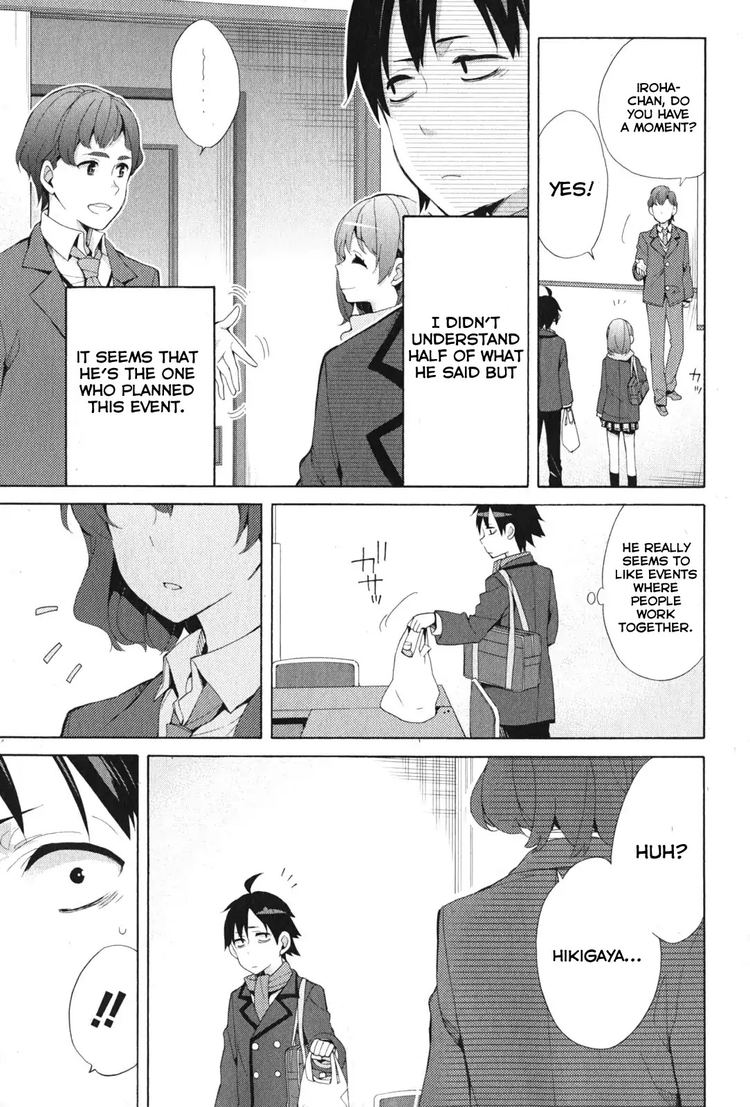 My Youth Romantic Comedy Is Wrong as I Expected Chapter 36 - Page 3