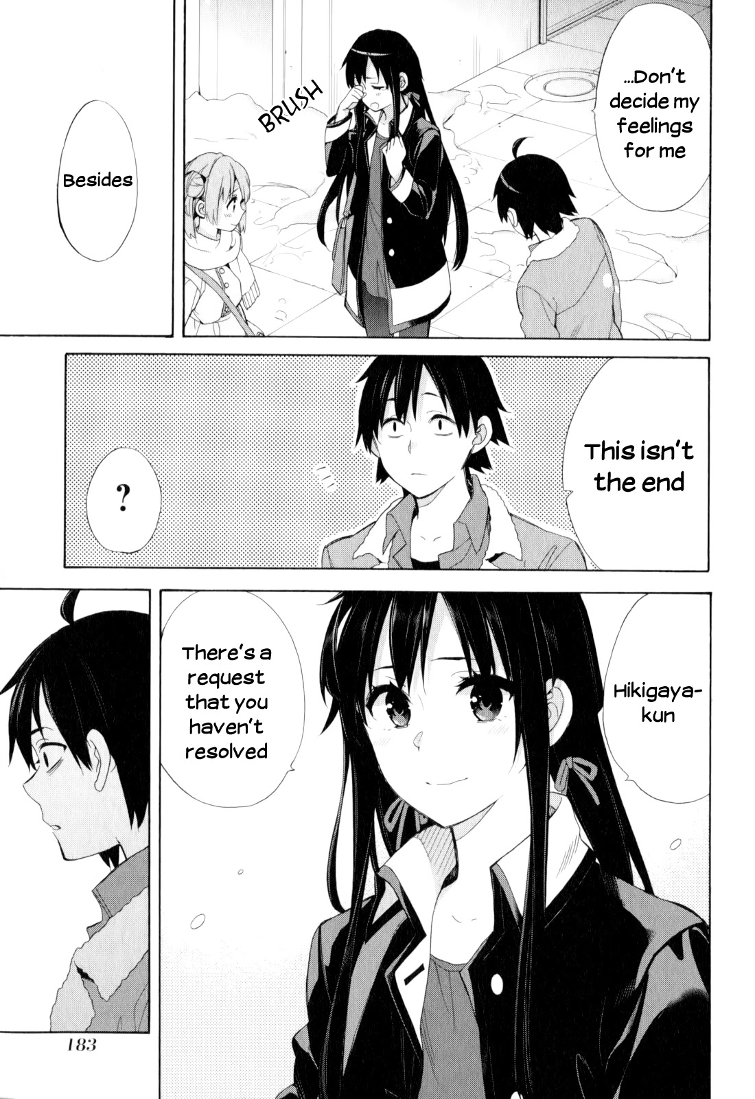 My Youth Romantic Comedy Is Wrong as I Expected Chapter 59 - Page 27