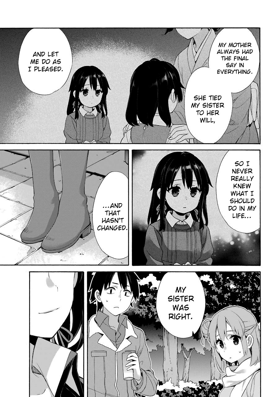 My Youth Romantic Comedy Is Wrong as I Expected Chapter 60 - Page 28