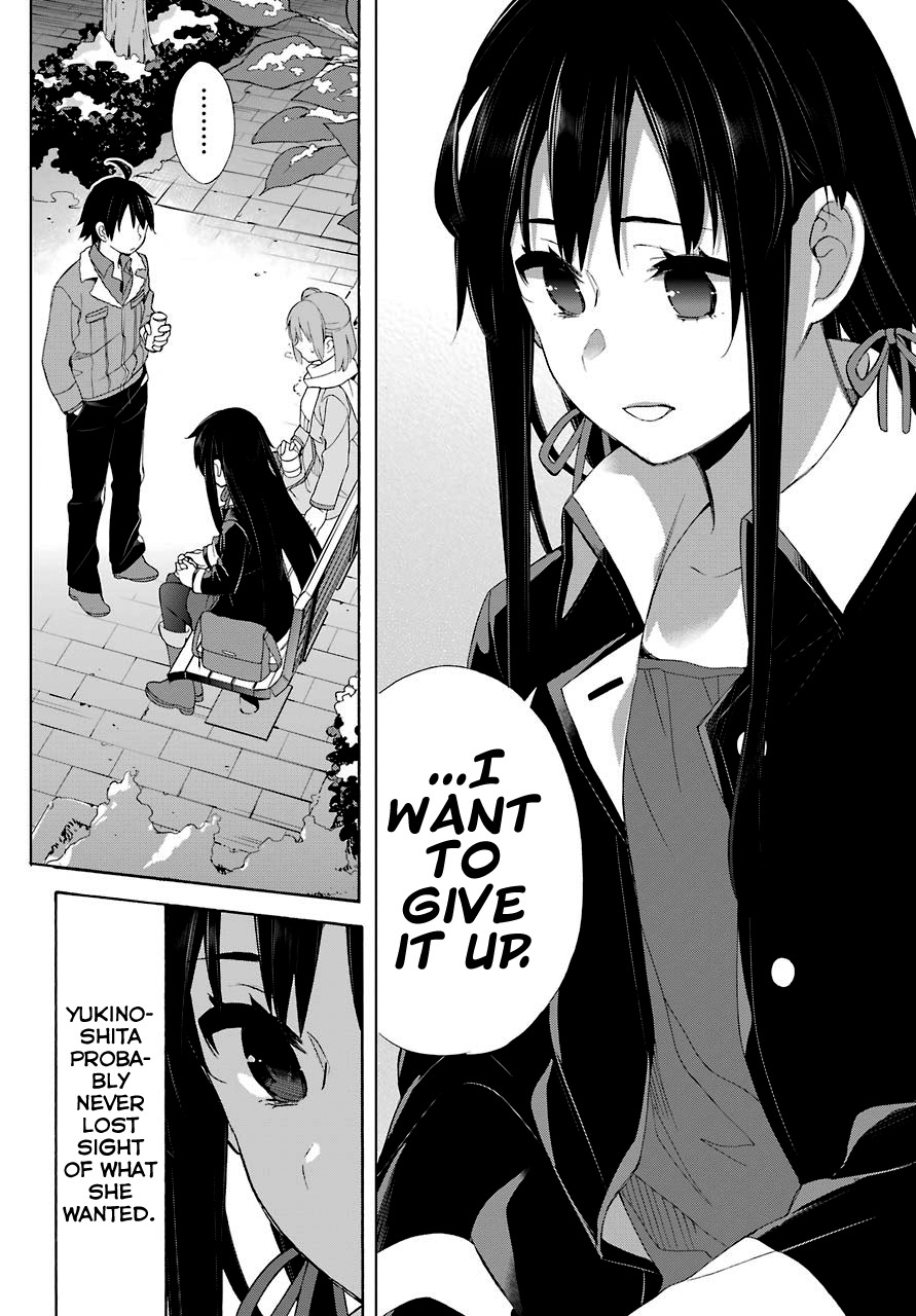 My Youth Romantic Comedy Is Wrong as I Expected Chapter 60 - Page 31