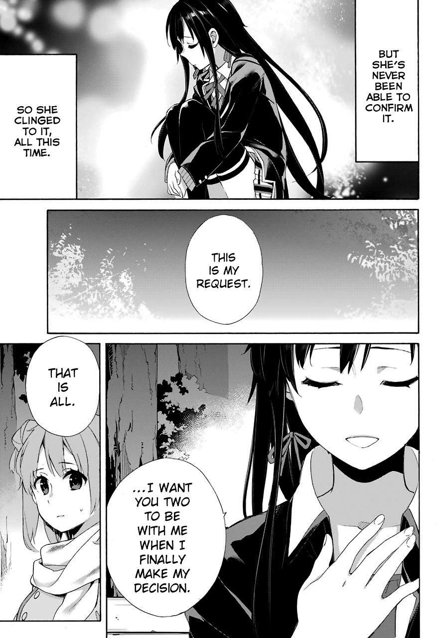 My Youth Romantic Comedy Is Wrong as I Expected Chapter 60 - Page 32