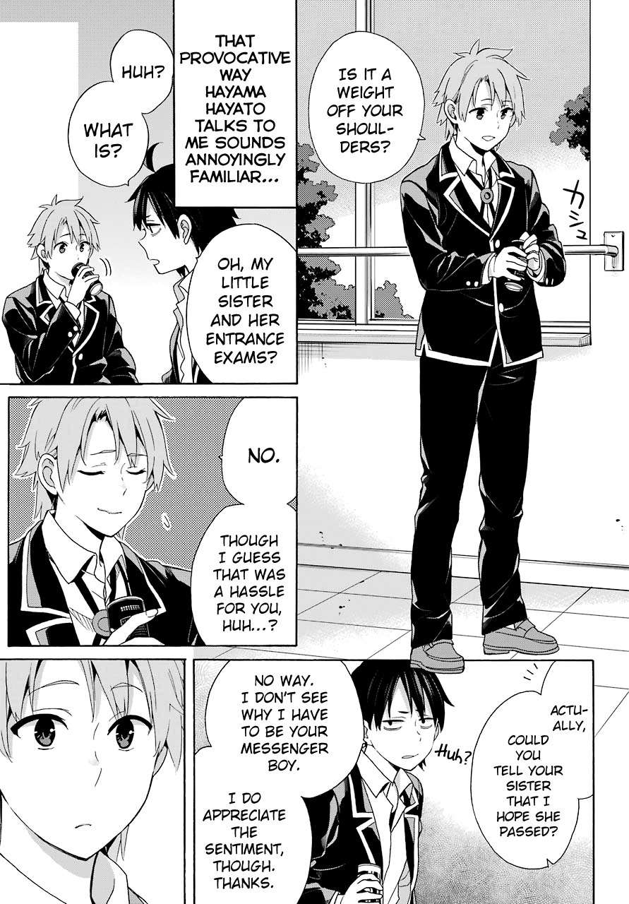 My Youth Romantic Comedy Is Wrong as I Expected Chapter 64 - Page 3