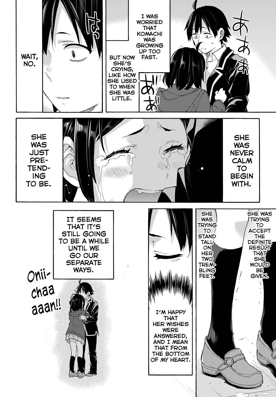 My Youth Romantic Comedy Is Wrong as I Expected Chapter 67 - Page 28