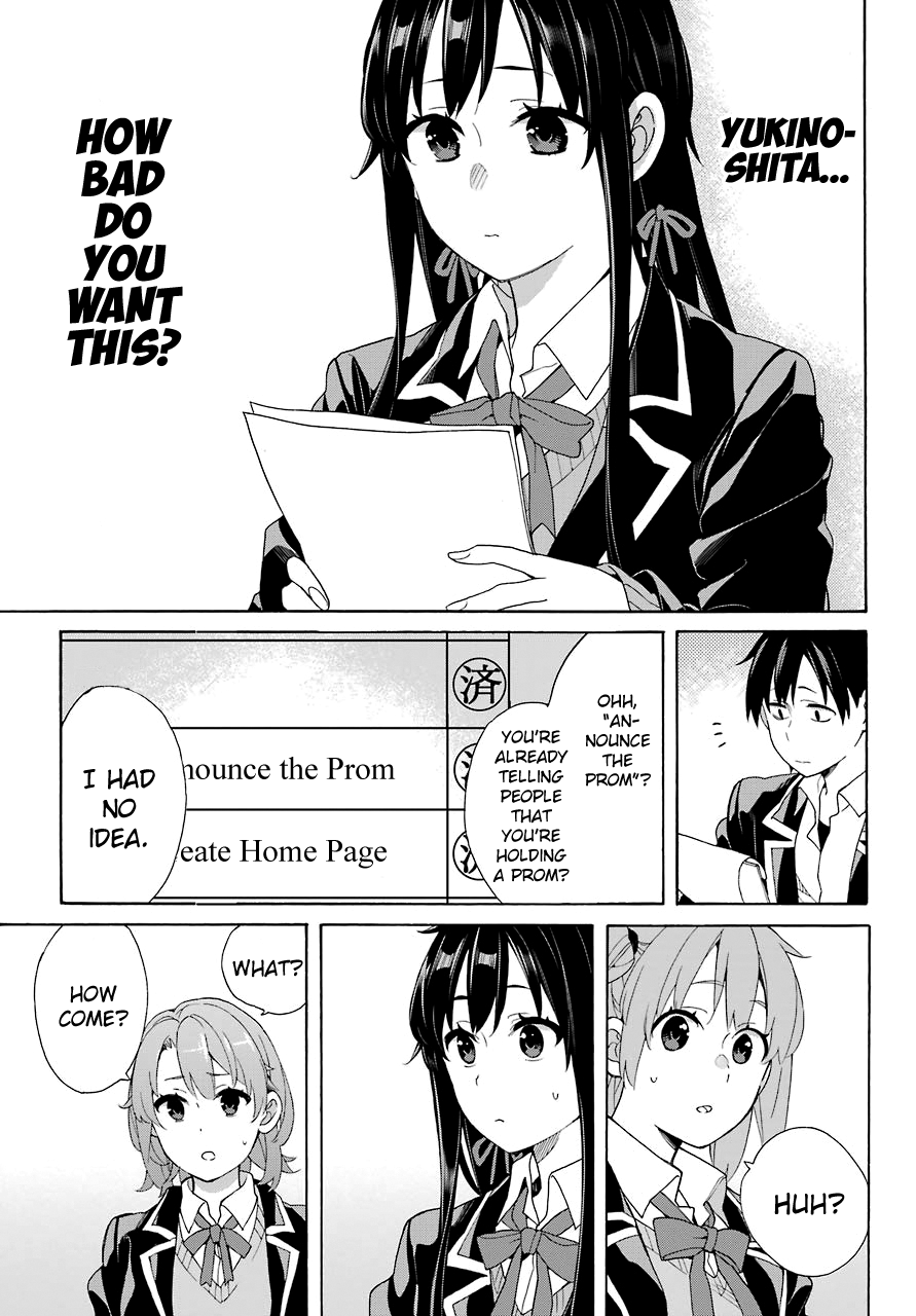 My Youth Romantic Comedy Is Wrong as I Expected Chapter 68 - Page 30