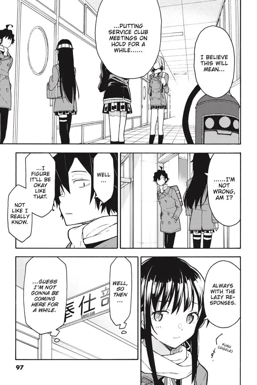 My Youth Romantic Comedy Is Wrong as I Expected Chapter 89 - Page 27