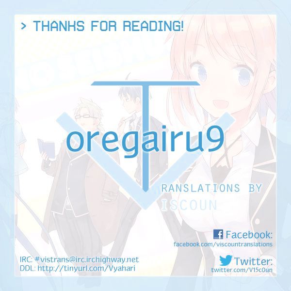 My Youth Romantic Comedy Is Wrong as I Expected Chapter 9 - Page 35