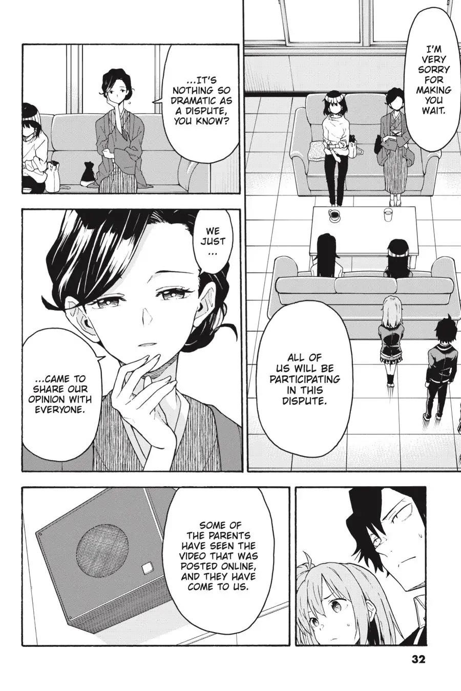 My Youth Romantic Comedy Is Wrong as I Expected Chapter 93 - Page 3