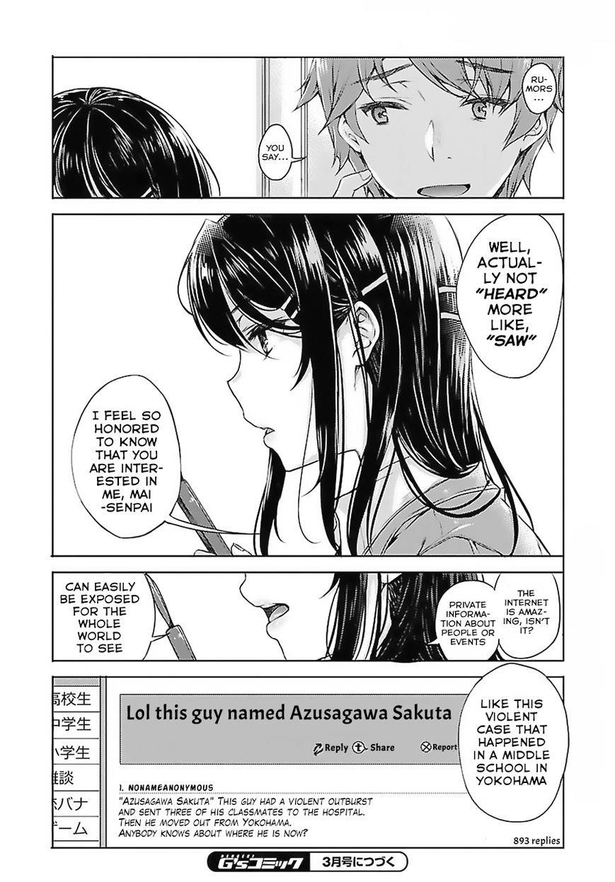 Rascal Does Not Dream of Bunny Girl Senpai Chapter 2 - Page 14