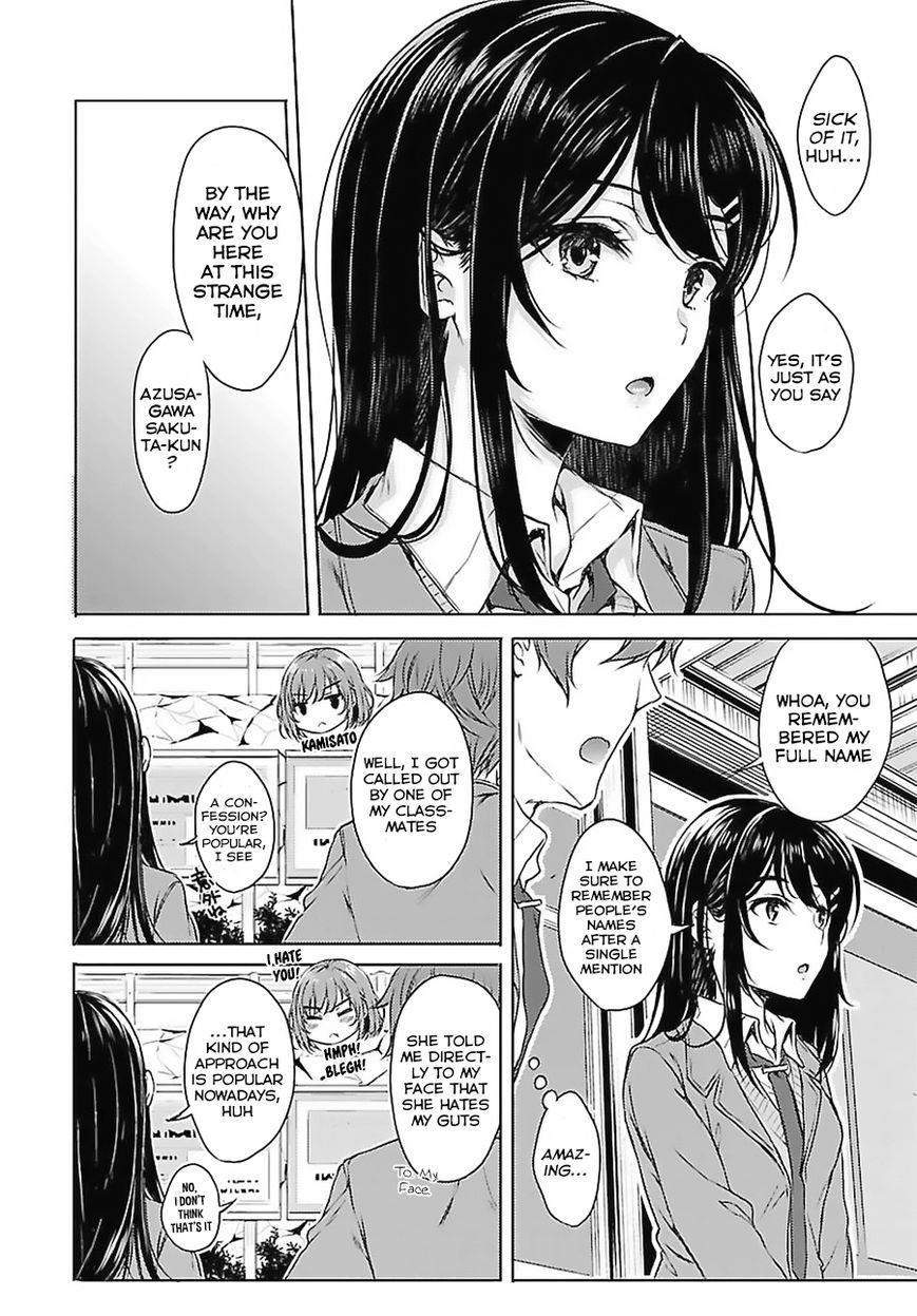 Rascal Does Not Dream of Bunny Girl Senpai Chapter 2 - Page 6