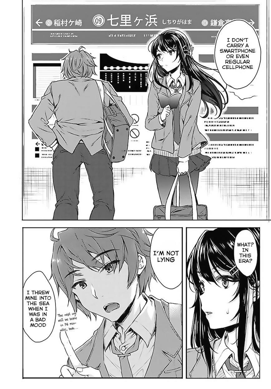 Rascal Does Not Dream of Bunny Girl Senpai Chapter 2 - Page 8