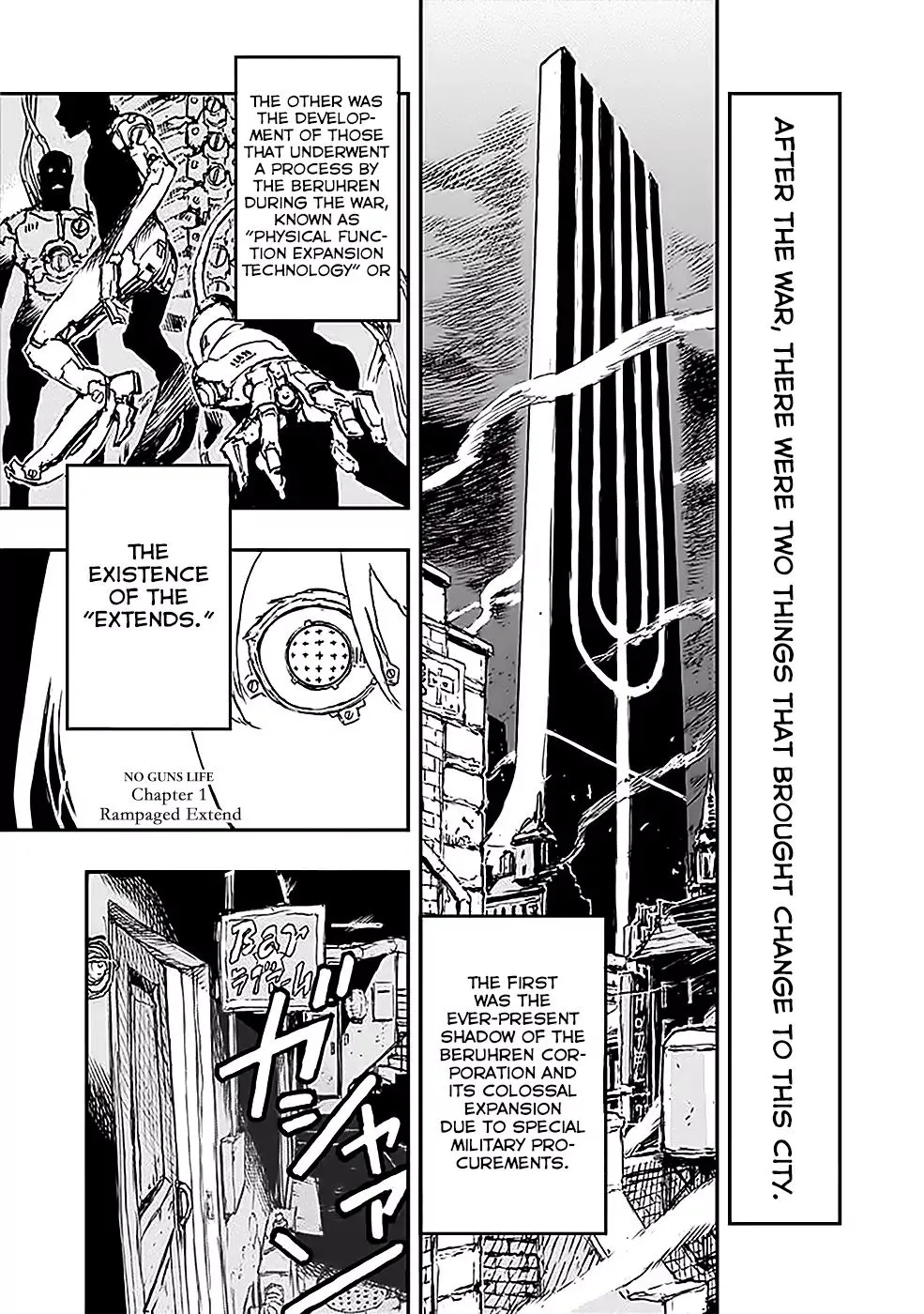 No Guns Life Chapter 1 - Page 7