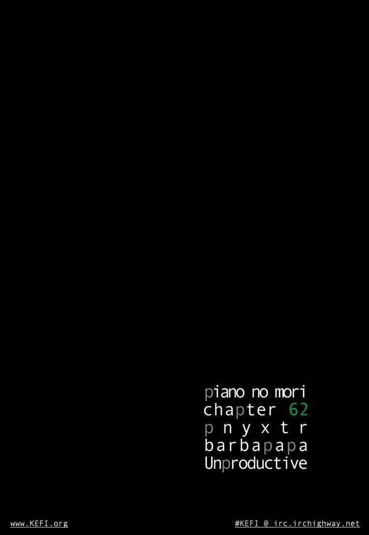 Piano no Mori Chapter 62 - Page 27
