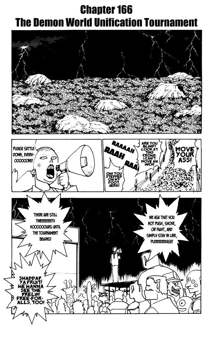 YuYu Hakusho Chapter 166 - Page 1