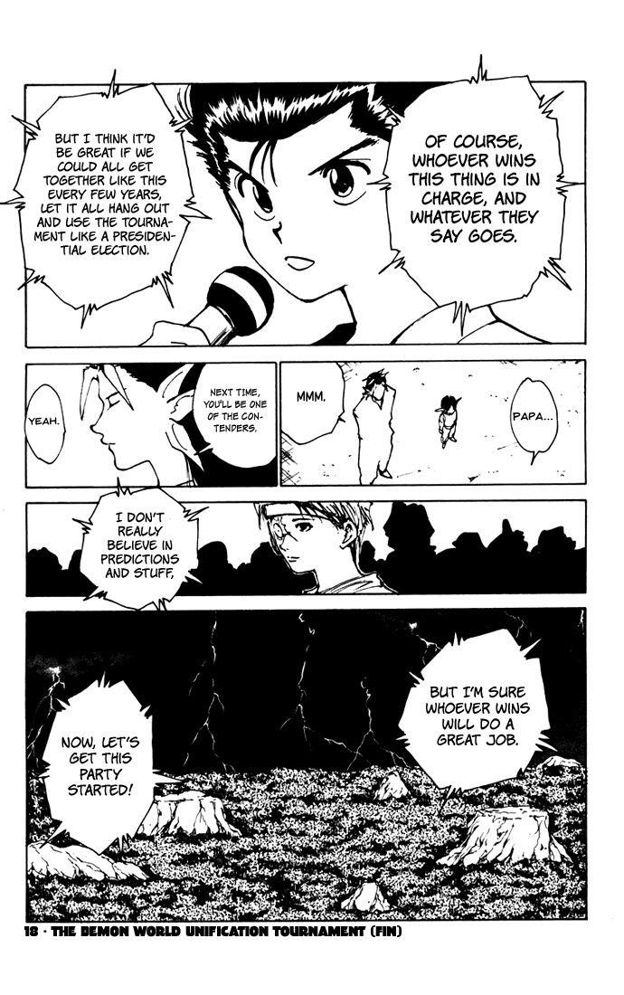 YuYu Hakusho Chapter 167 - Page 20