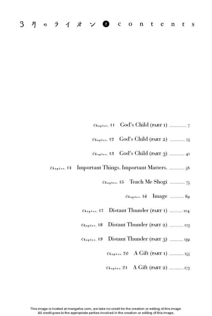 3-gatsu no Lion Chapter 11 - Page 7